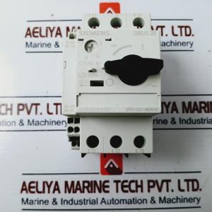 Siemens 3rv1021-4ba10 Circuit Breaker With Auxiliary Switch 690v