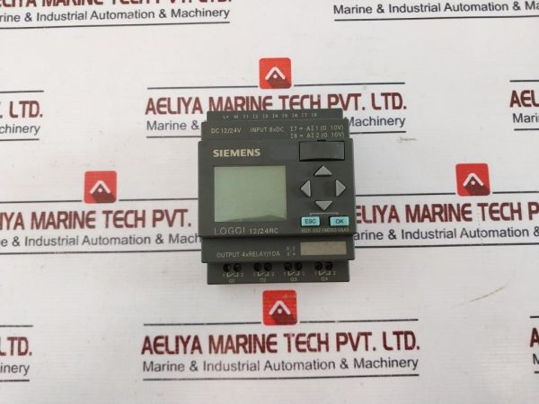 Siemens 6ed1 052-1md00-0ba5 Logic Module Controller 240v