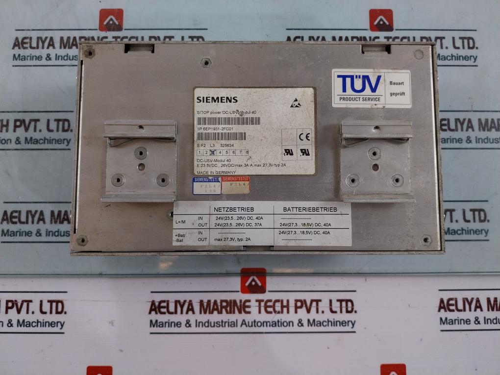 Siemens 6ep1931-2fc01 Power Supply Module 24v - Image 4