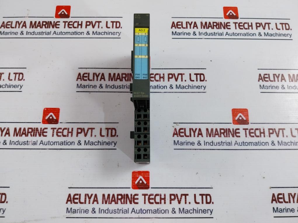 Siemens 6es7 134-4nb51-0ab0 Input Module To Rtd