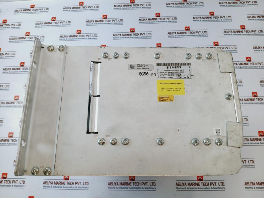 Siemens 6md9124-0bb11-0ba0 Sicam Station Unit 230v - Image 4