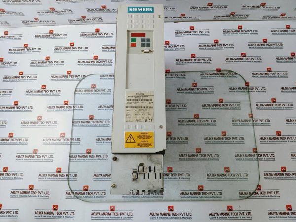 Siemens 6se7021-1ub61-z Dc Inverter 600v