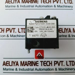 Siemens C73451-a430-d80 Pneumatic Block