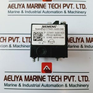 Siemens C73451-a430-d80 Pneumatic Block