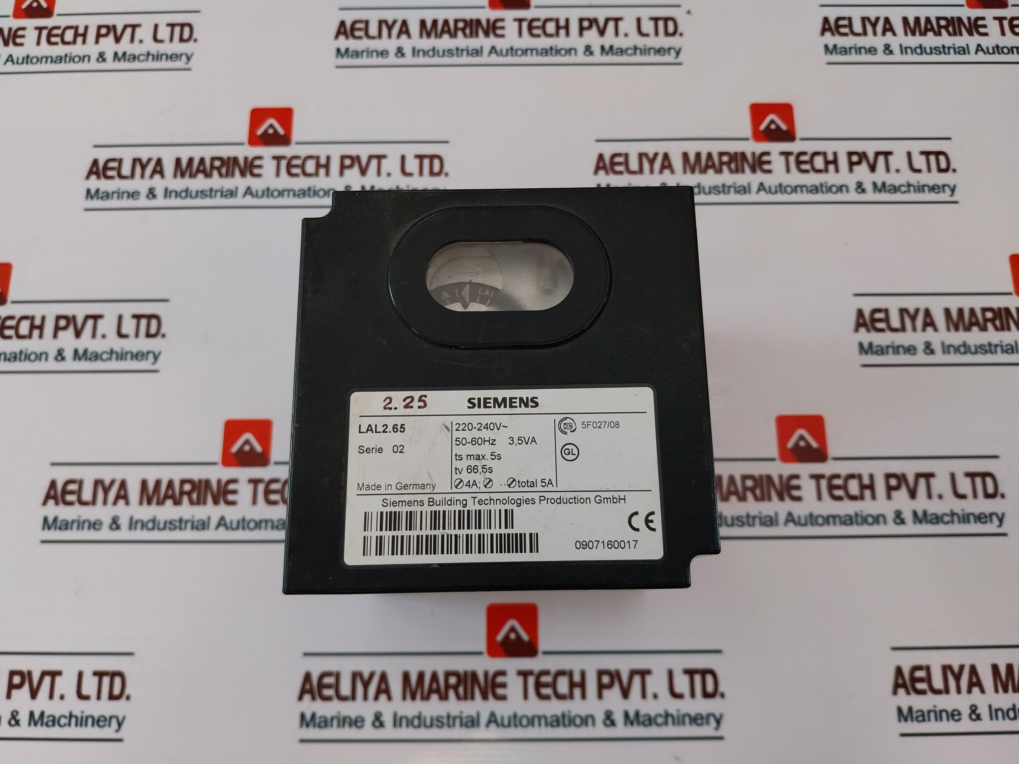 Siemens Lal2.65 Burner Controller 240v