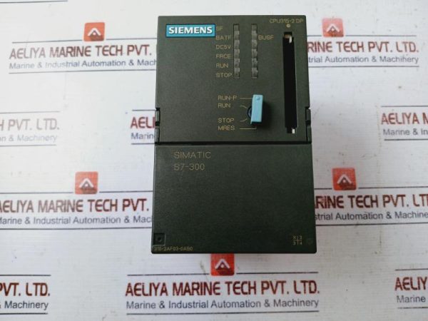 Siemens Simatic 1p 6es7 315-2af03-0ab0 Cpu Module 24v