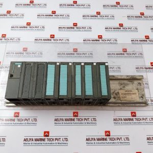 Siemens Simatic 6es7 314-6cg03-0ab0 Mounting Rail With Modules Rack 24v