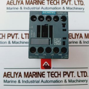 Siemens Sirius 3rh2122-1bb40 Auxiliary Contactor 690v