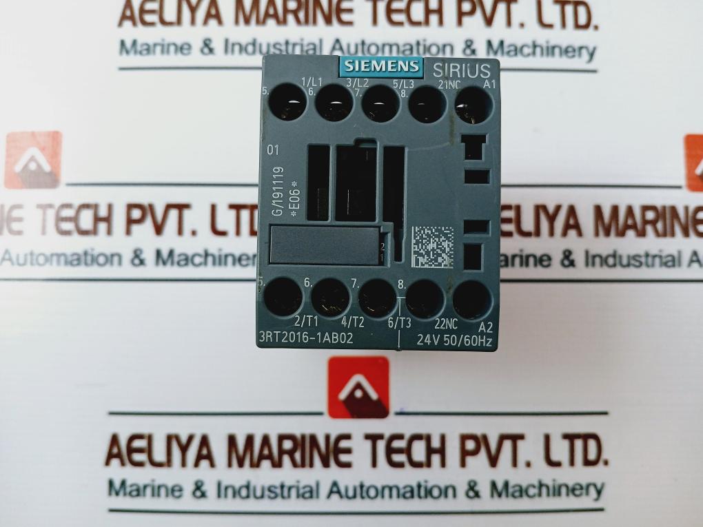 Siemens Sirius 3rt2016-1ab02 Contactor 600v