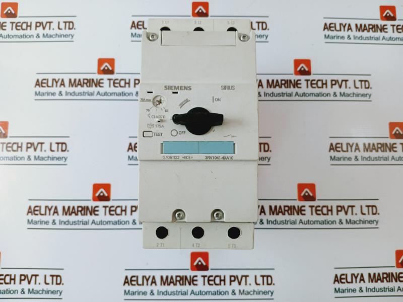 Siemens Sirius 3rv1041-4ka10 Motor Circuit Breaker 60 Hz