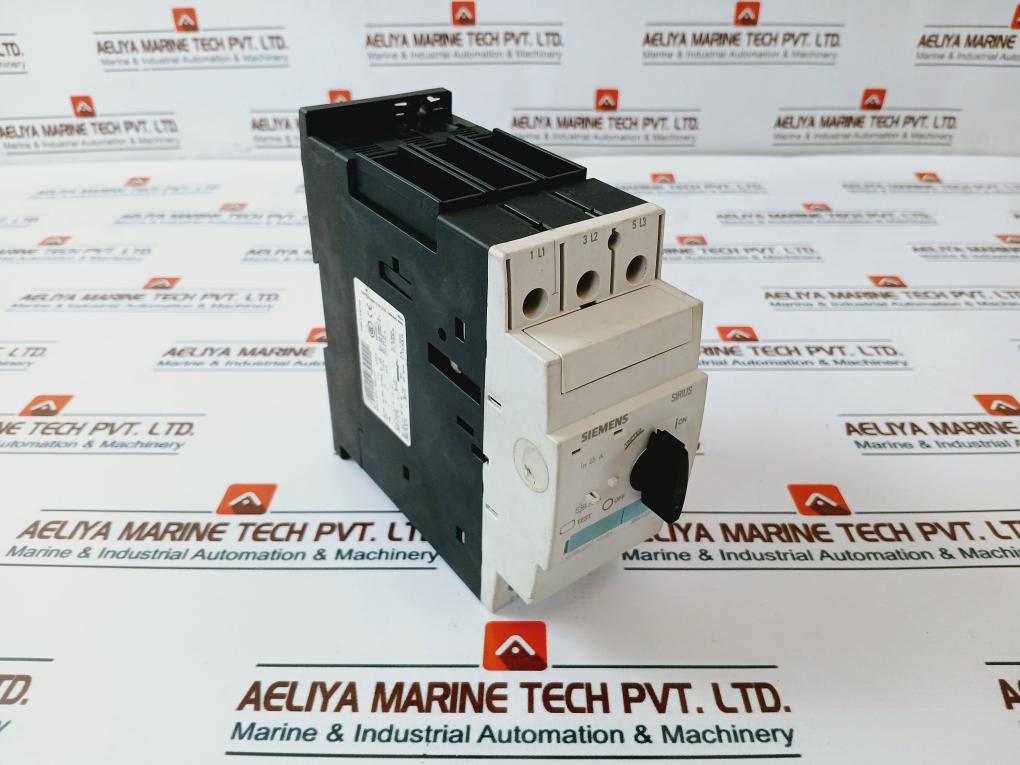 Siemens Sirius 3rv1331-4dc10 Circuit Breaker 60hz - Image 3