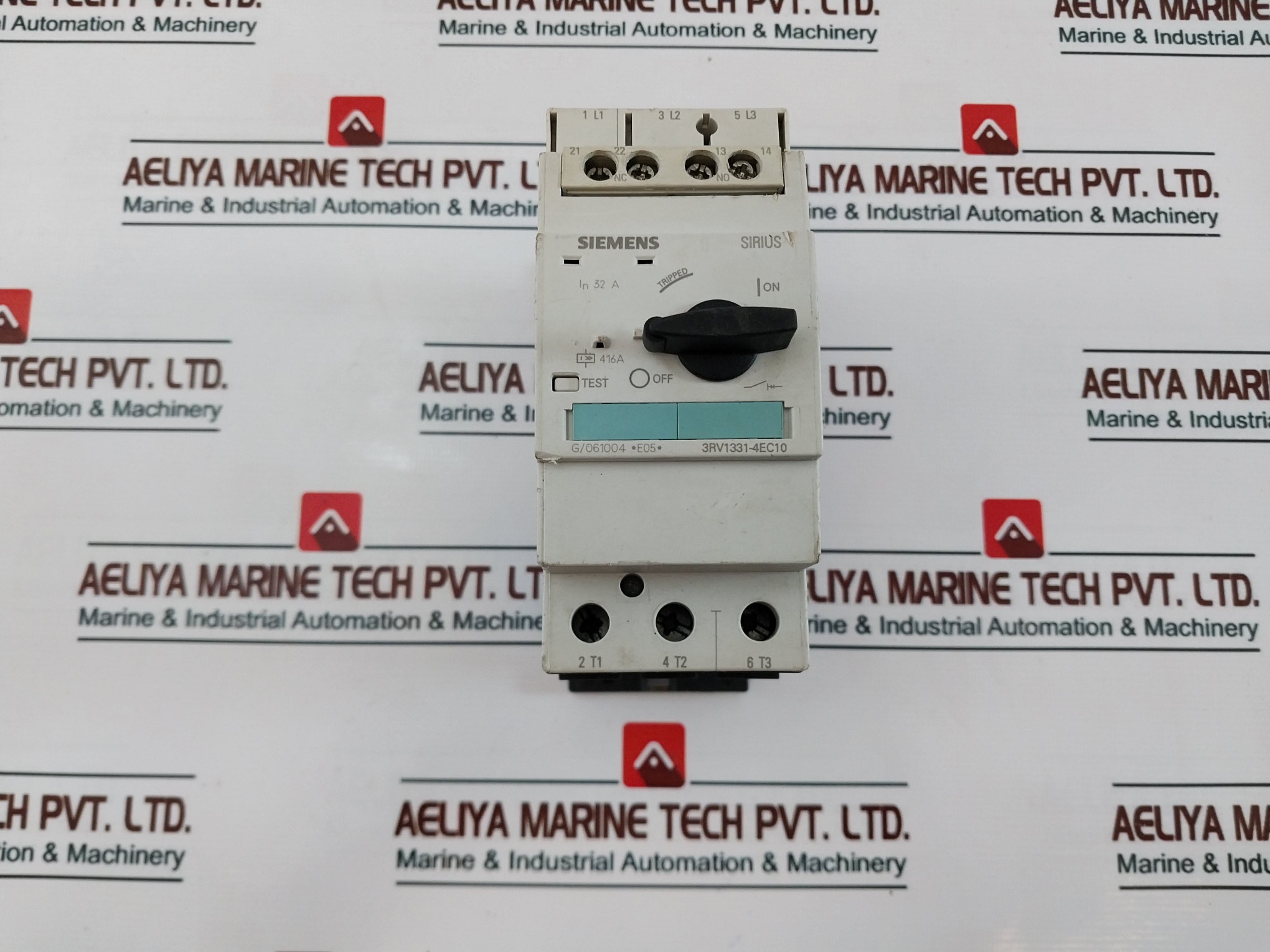 Siemens Sirius 3rv1331-4ec10 Circuit Breaker 600v