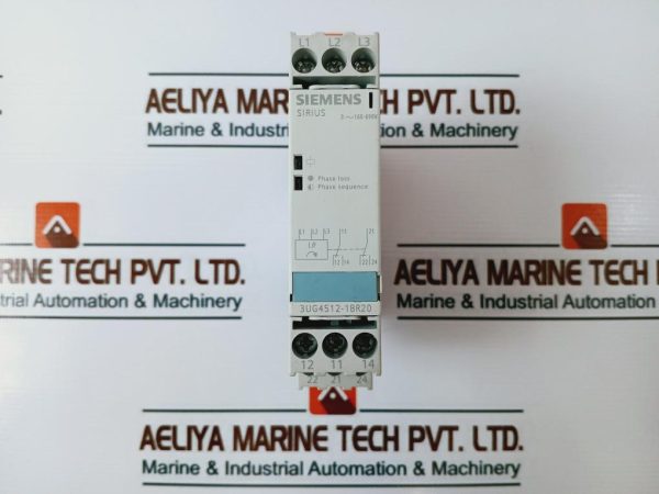 Siemens Sirius 3ug4512-1br20 Monitoring Relay 690v