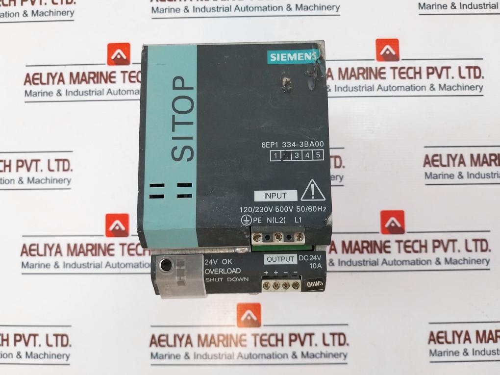 Siemens Sitop 6ep1334-3ba00 Power Supply 500v