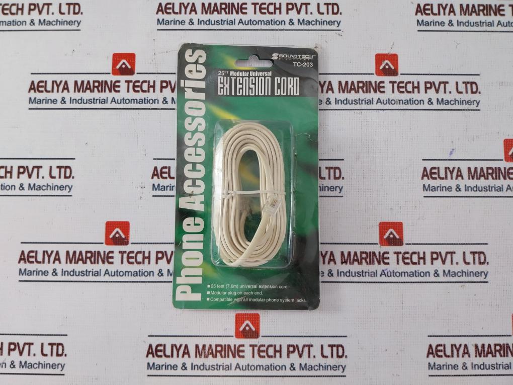 Soundtech Electronic Tc-203 Modular Universal Extension Cord