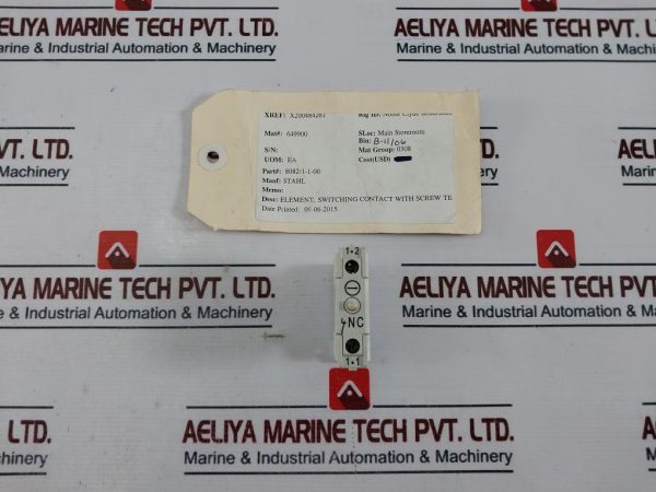Stahl 80821 Switching Contact With Screw