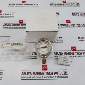 Svendborg Brakes 0-5000 Psi Liquid Filling Pressure Gauge