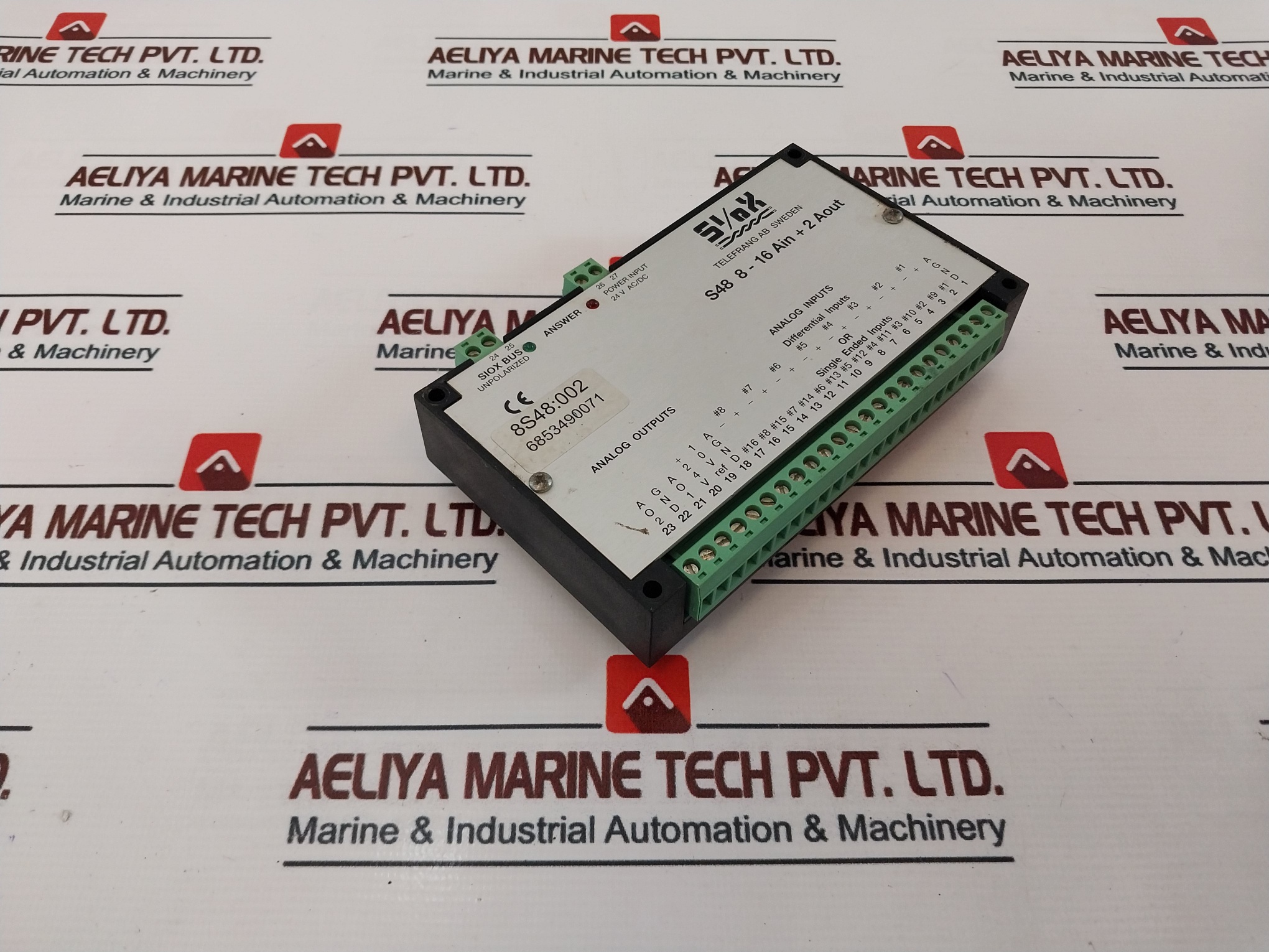 Telefrang S48 8-16 Ain + 2 Aout Input Output Module 24v - Image 3