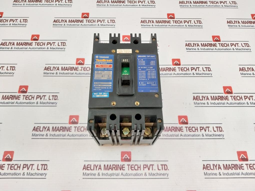 Terasaki Electric Tl-100f Circuit Breaker 690v