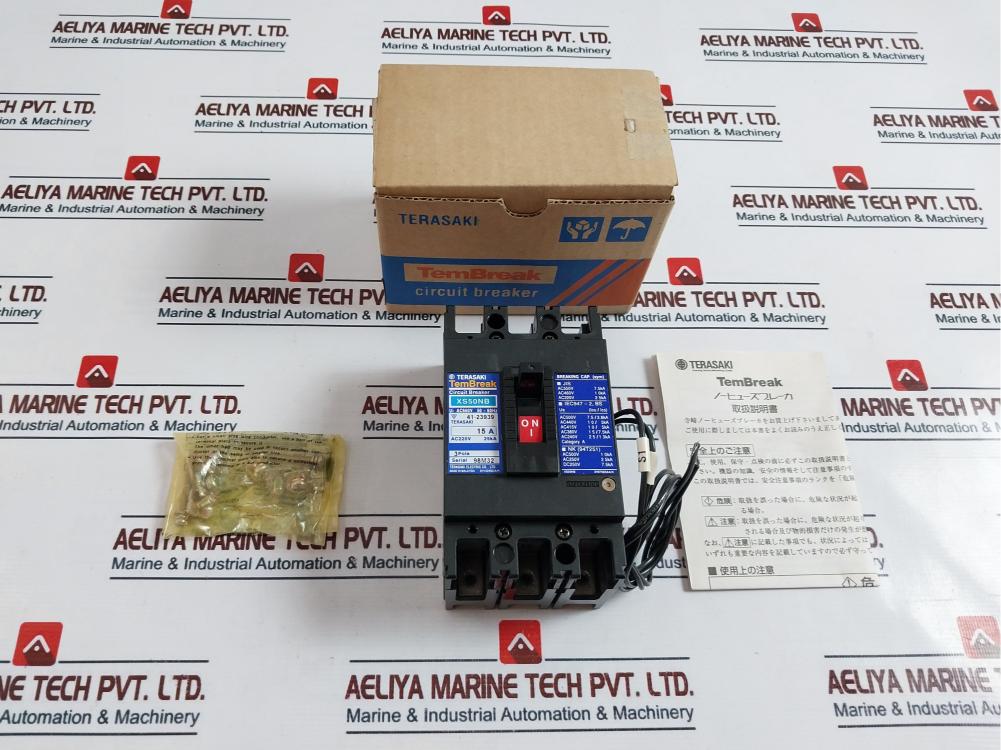 Terasaki Electric Xs50nb 15a Circuit Breaker 220v