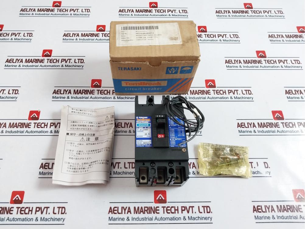 Terasaki Electric Xs50nb 20a Circuit Breaker 220v