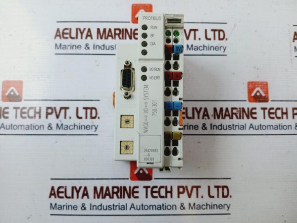 Wago 750-301 Profibus Dp Fieldbus Coupler Io System