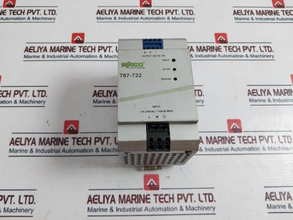 Wago 787-722 Power Supply 240v