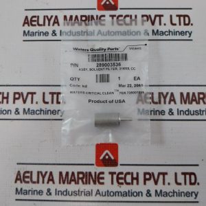 Waters 289003536 Assy Solvent Filter