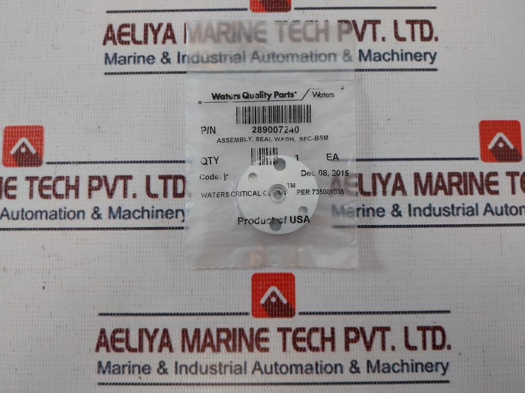 Waters 289007240 Assembly Seal Wash Sfc-bsm