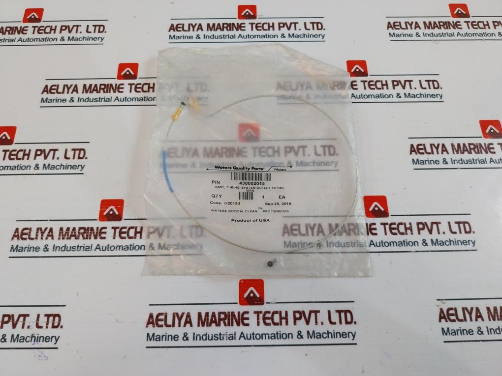 Waters 430002015 Tubing Assembly System Outlet To Col. Man.