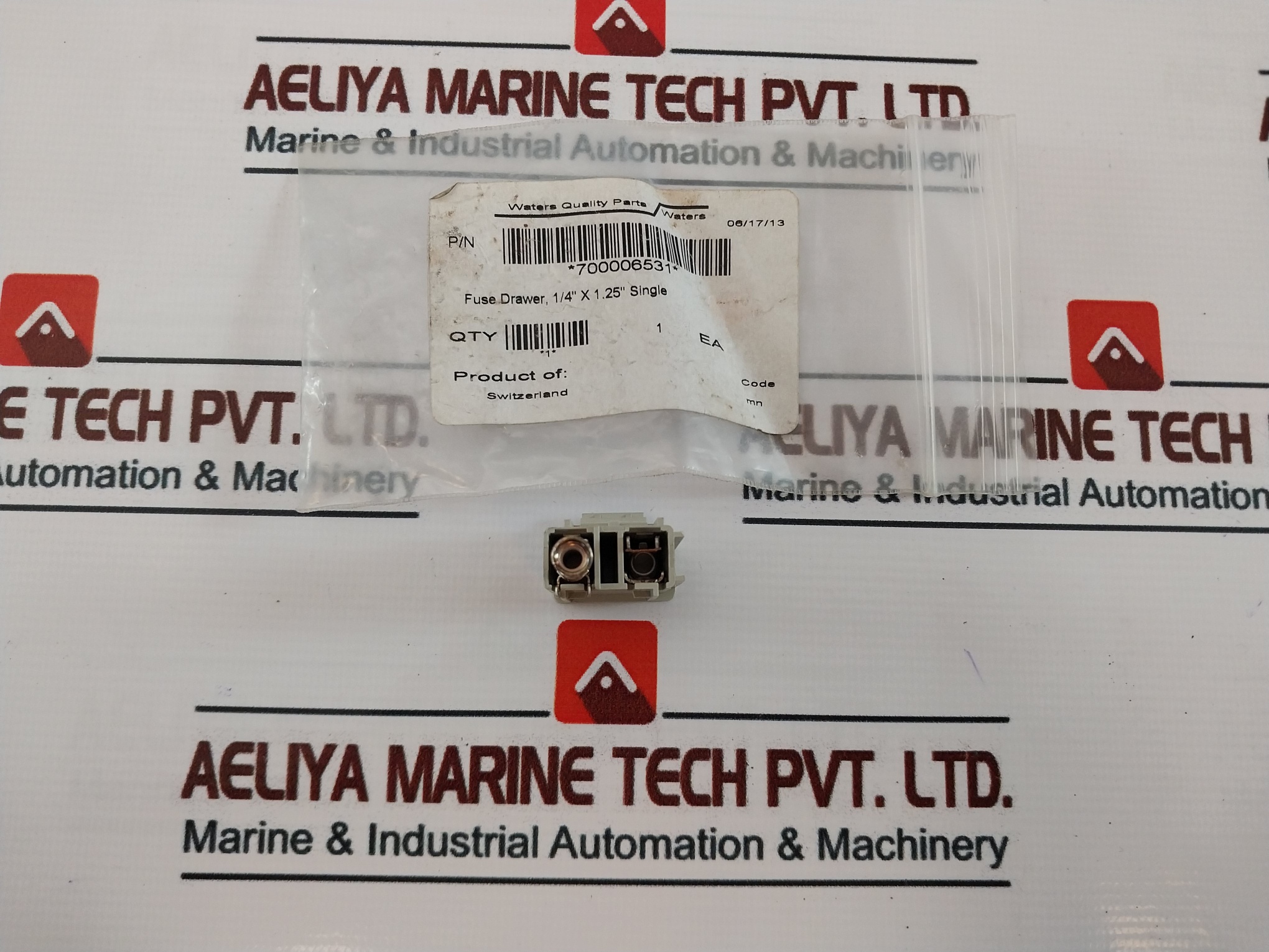 Waters 700006531 Fuse Drawer, 14 X 1.25” Single 250v