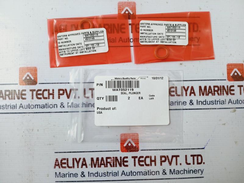 Waters Wat052233 Plunger Seal Kit - Image 3