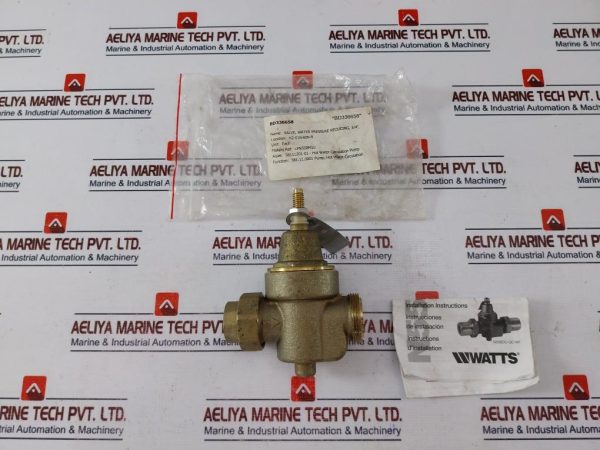 Watts Lf N55B M1 Water Pressure Reducing Valve