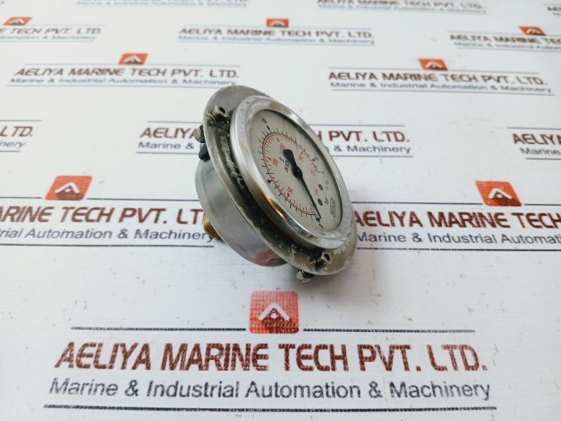 Wika 0-15 Bar Pressure Gauge 0-230 Psi - Image 3