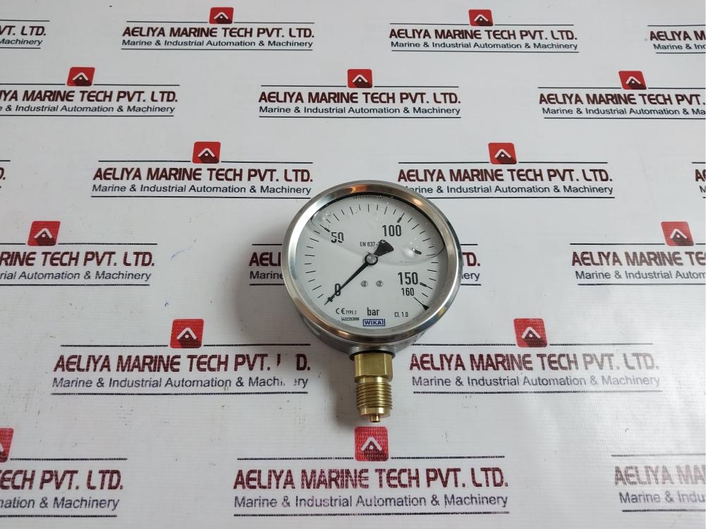 Wika 0-160 Bar Pressure Gauge