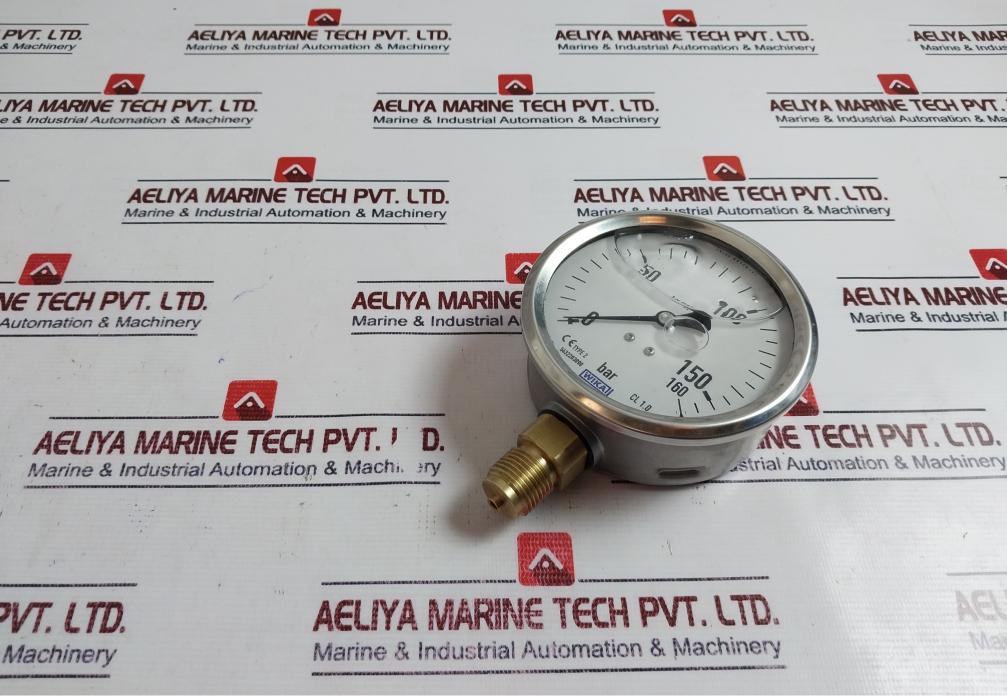 Wika 0-160 Bar Pressure Gauge - Image 3