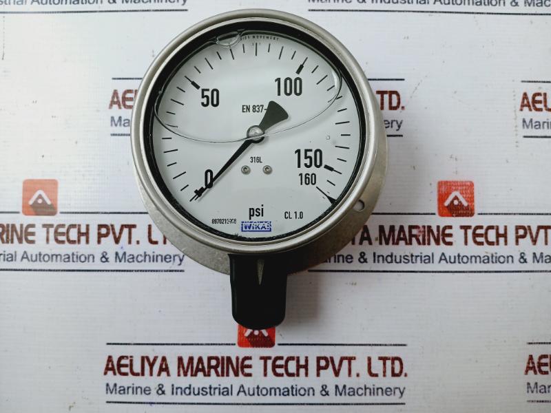 Wika 0-160 Psi Pressure Gauge