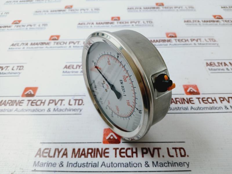 Wika En 837-1 Pressure Gauge 0-16 Bar - Image 3