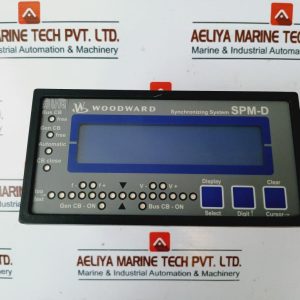 Woodward Avr Spm-d10 Synchronizing System 400v