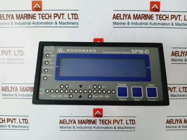 Woodward Avr Spm-d10 Synchronizing System 400v