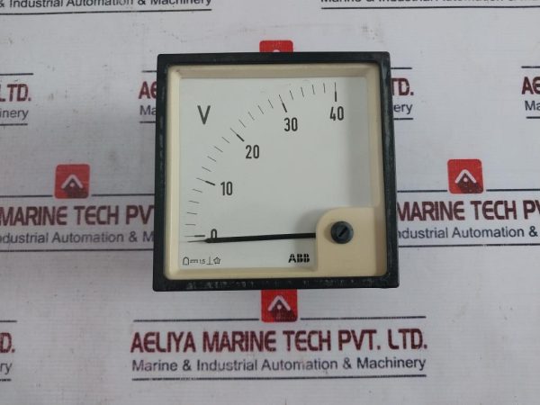 Abb 0-40 V Voltmeter