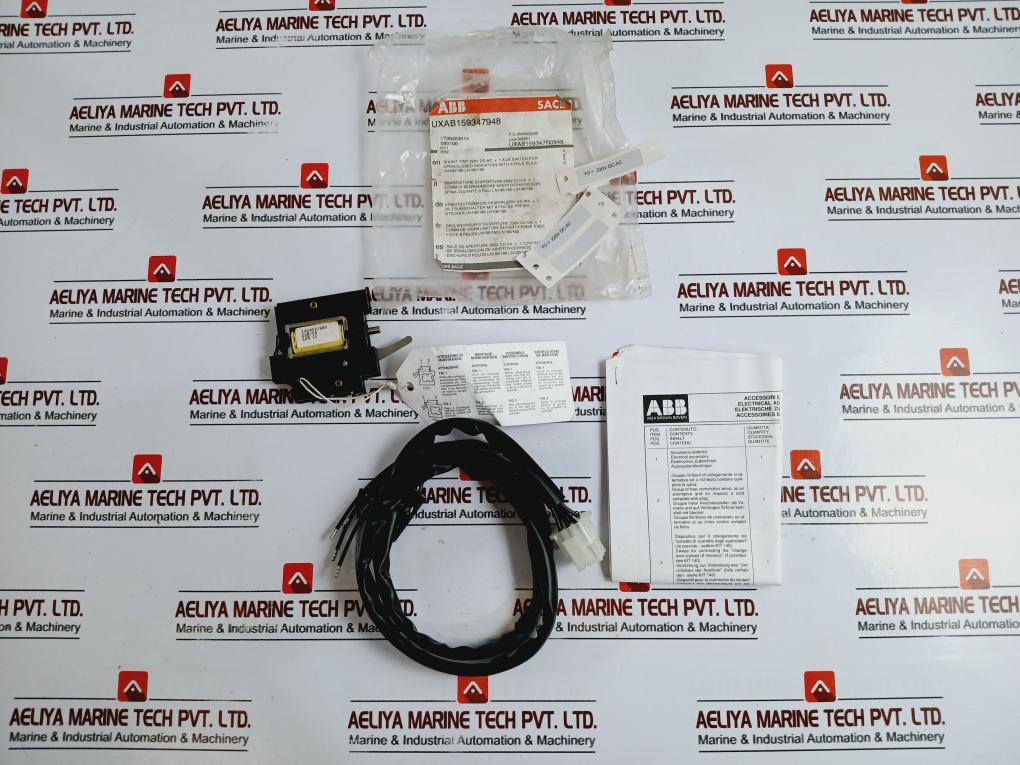 Abb Sace Uxab159347948 Switch For Open-closed Indication With 9 Pole Plug 220v