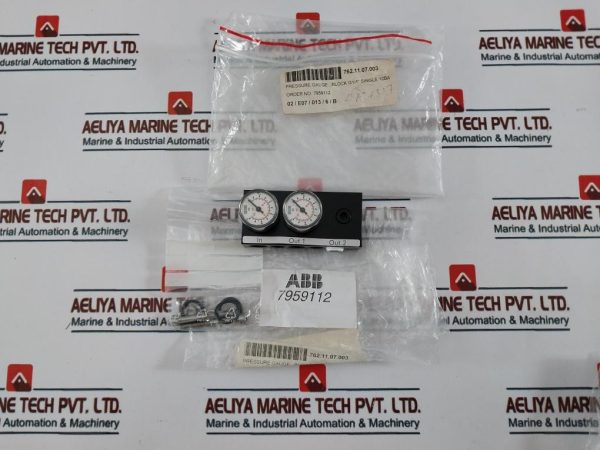 Abb Wika 7959112 Pressure Gauge