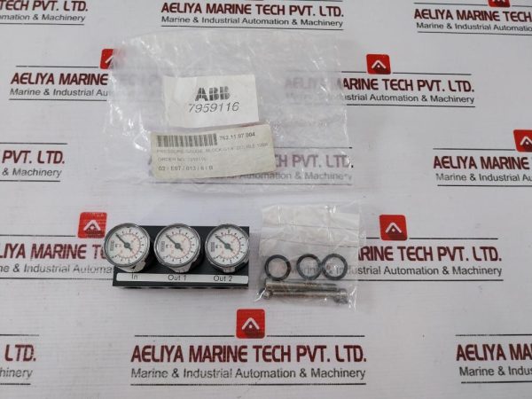 Abb Wika 7959116 Pressure Gauge 