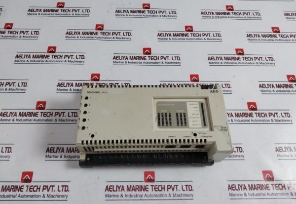 Aeg Modicon 110 Cpu 512 00 Micro Cpu Dc Power Supply 24 V