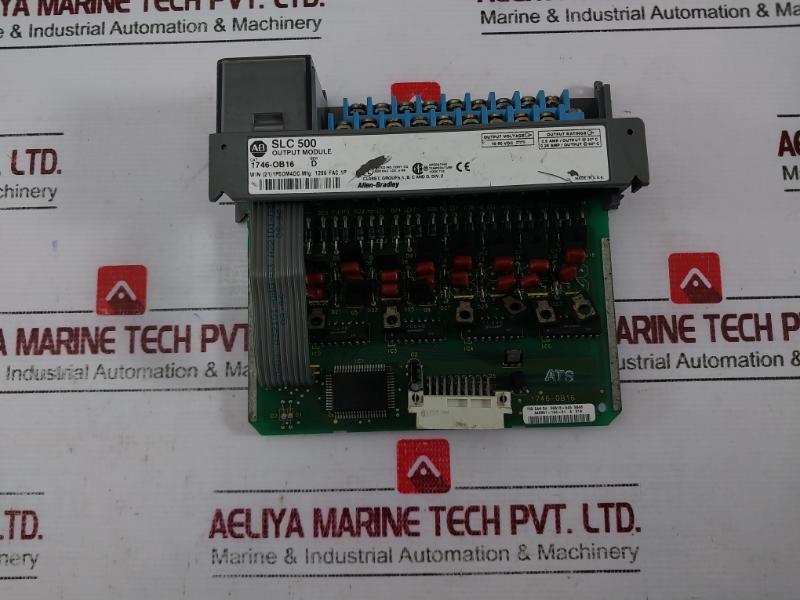 Allen-bradley A-b 1746-ob16 Output Module 50v - Image 4