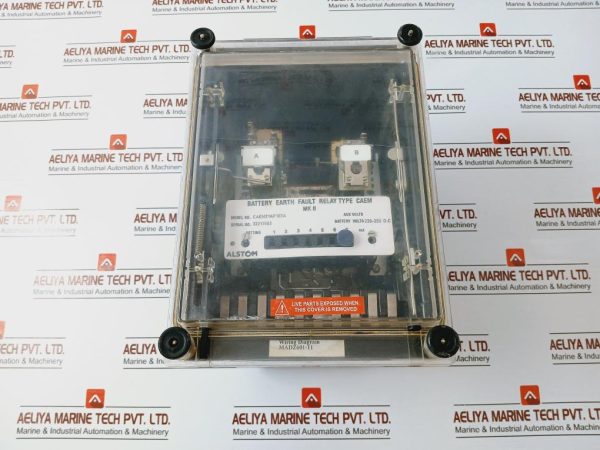 Alstom Caem21af102a Battery Earth Fault Relay Type Caem