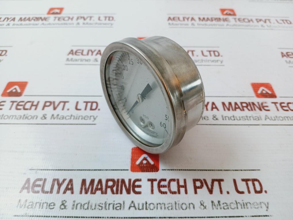 Ashcroft 0-60 Psig Pressure Gauge - Image 3