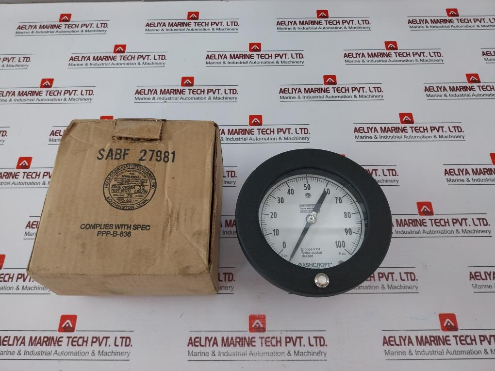 Ashcroft 238A679-01 Pressure Gauge 0-100