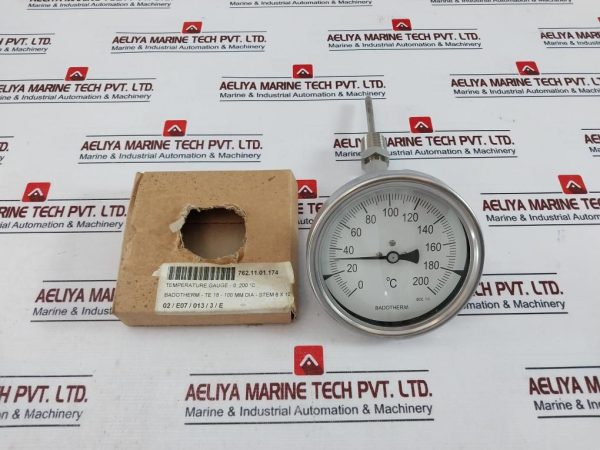 Badotherm 0-200˚c Temperature Gauge